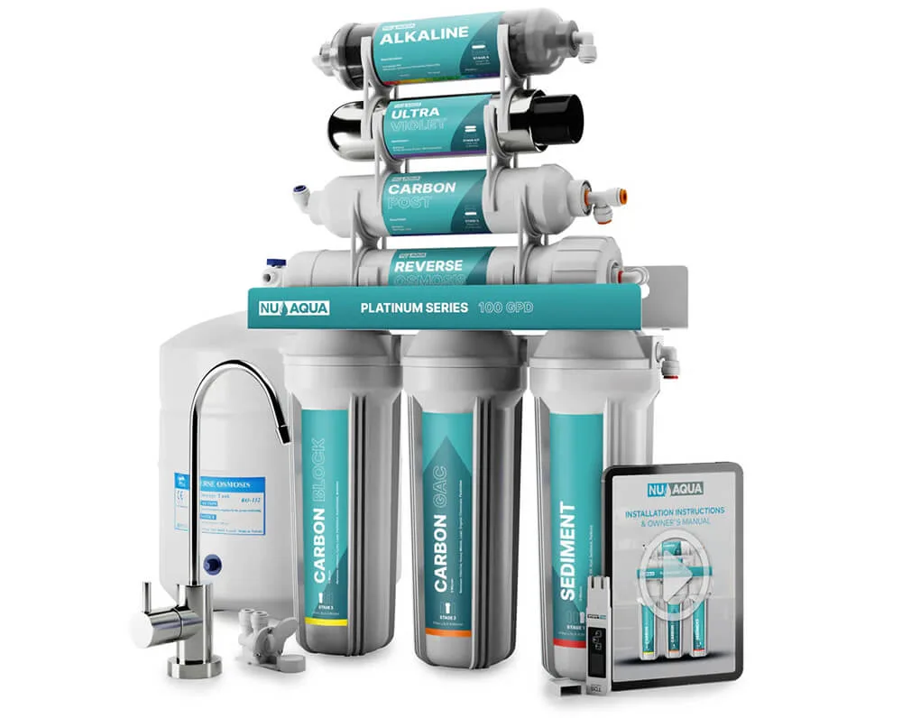 8 Stage Water Filter with Alkaline and UV